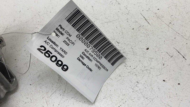 68225206AF ⭕ 2017-2025 Chrysler Pacifica Air Conditioning A/C Compressor Pump 68225206AF