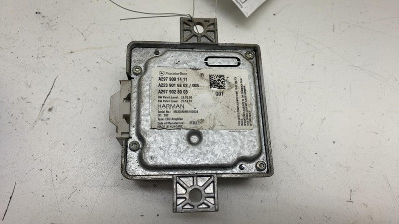 ⭕ 2022 Mercedes-Benz EQS 450+ Control unit Sound Generator Amplifier A