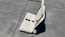 ⭕ 2016-2020 Tesla Model X Rear Left & Right 3rd Row Seat Leather White Assembly