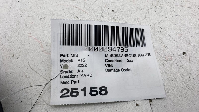 ⭕ 2022 Rivian EDV-700 Amazon Truck Wheel Center Hub Cap PT00044781