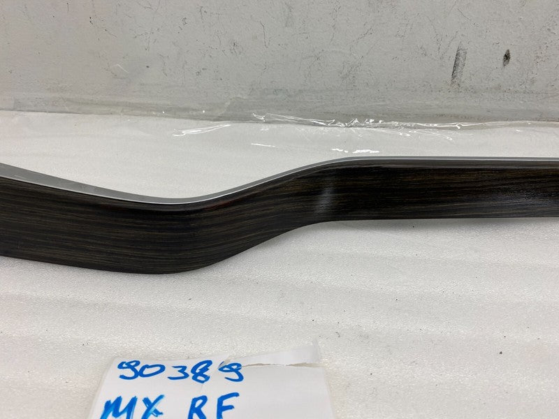 103581207B ⭕ 2016-2020 Tesla Model X Front Side Door Decor Trim Obeche Right 1035812-07-B