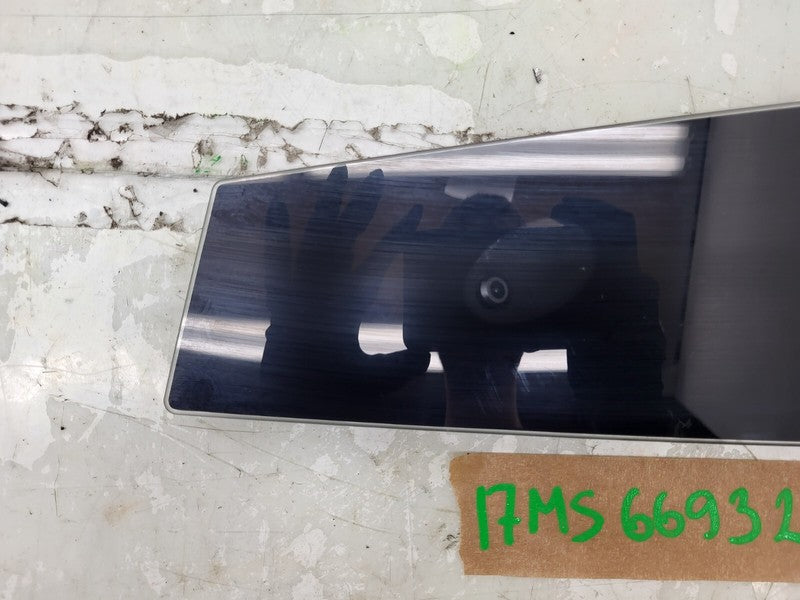 1496709 00 A ⭕ 16-20 Model S Left Exterior B-Pillar Applique Glass w/ Camera LH 1496709-00-A