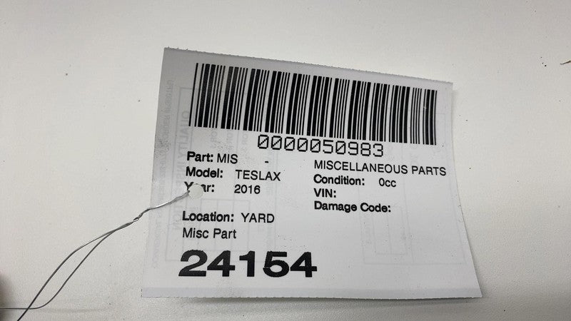 2016 2017 2018 2019 2020 Tesla Model X MX Front Driver Left Door Contr