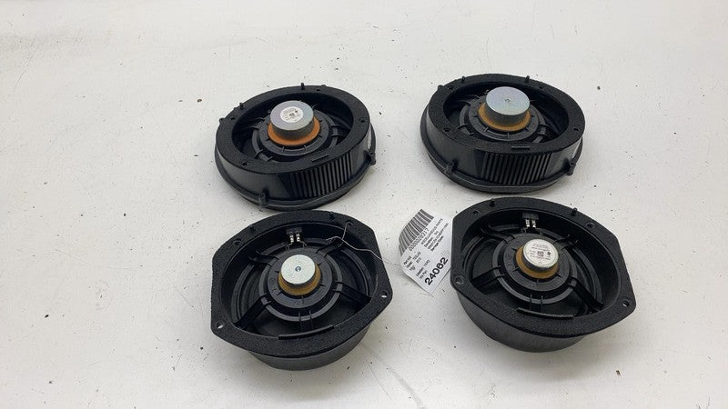 ⭕ 12-20 Model S X SET of Front & Rear Door Audio Speaker Mid Woofer 10