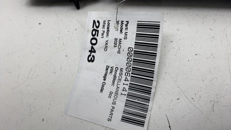LJ8BR254A41ABW ⭕ 21-23 Ford Mustang Mach-E Rear Left B-Pillar Applique Molding LJ8B-R254A41-ABW