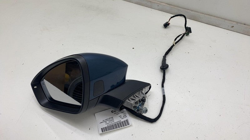 ⭕ 2021-2023 Volkswagen ID.4 Driver Side Exterior Rear View Door Mirror Left Blue