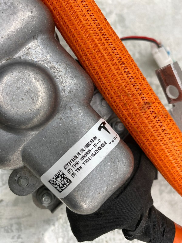 105080510C ⭕ 12-15 Model S High Voltage Front Fused Small Drive Wiring Harness 1050805-10-C