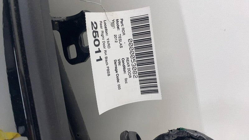 ⭕2012-2015 Tesla Model S Rear Passenger Side Door Shell Panel Right Bl