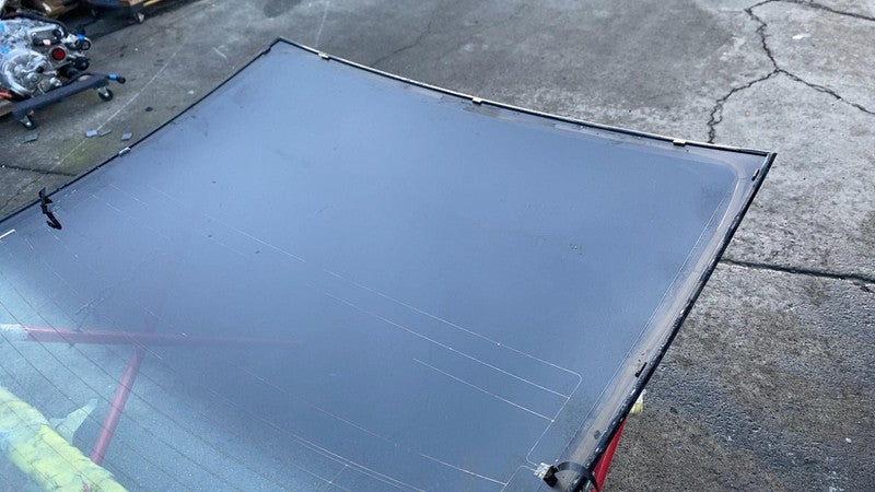 ⭕ 21-23 Model 3 M3 Rear Trunk Panoramic Backlite Glass Back Section 14