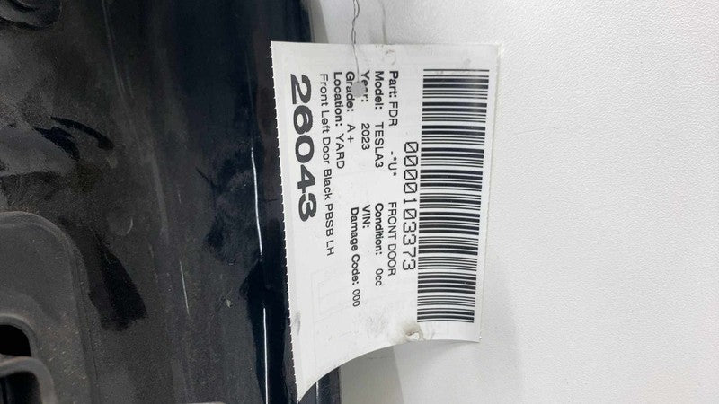 ⭕ 2021-2023 Tesla Model 3 M3 Front Driver Side Door Shell Panel Left B
