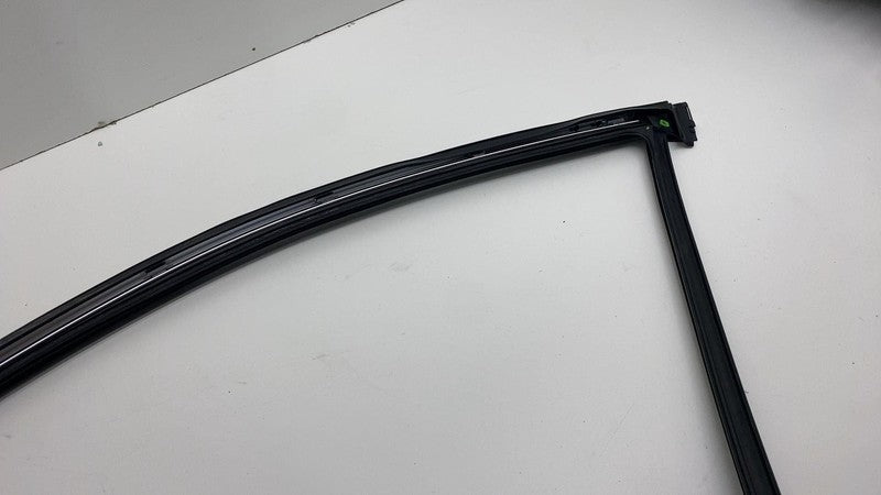 2018-2023 BMW 530e G30 Rear Weatherstrip Run Guide Channel w/ Molding Trim Assy