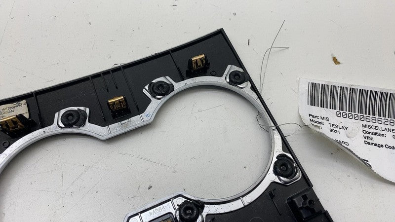 ⭕ 17-23 Tesla Model 3 Y Center Console Cup Holder Bezel Trim Cover 108