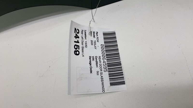 E9 43R-014553 ⭕ 2020-2024 Tesla Model Y MY Rear Driver Side Door Window Glass Left LH Assembly