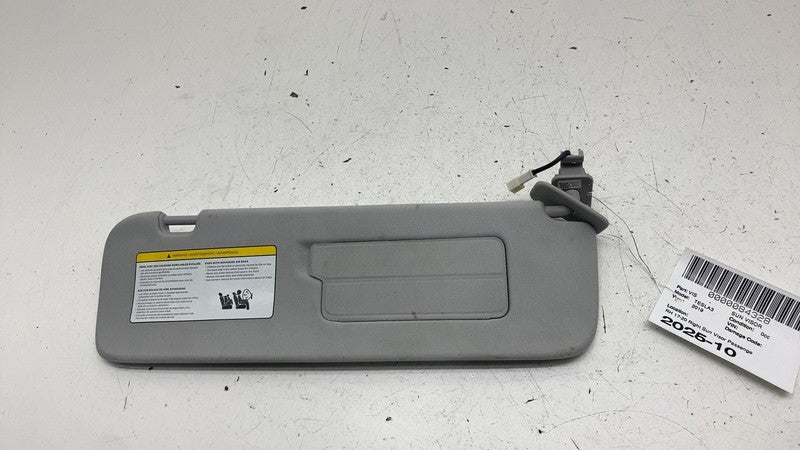 ⭕ 17-23 Tesla Model 3 Front Passenger Side Windshield Sun Visor Sunvis