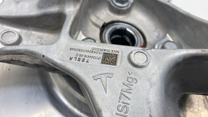 ⭕24 25 Model 3 Rear Right Spindle Knuckle + Wheel Hub & Dust Shield 13