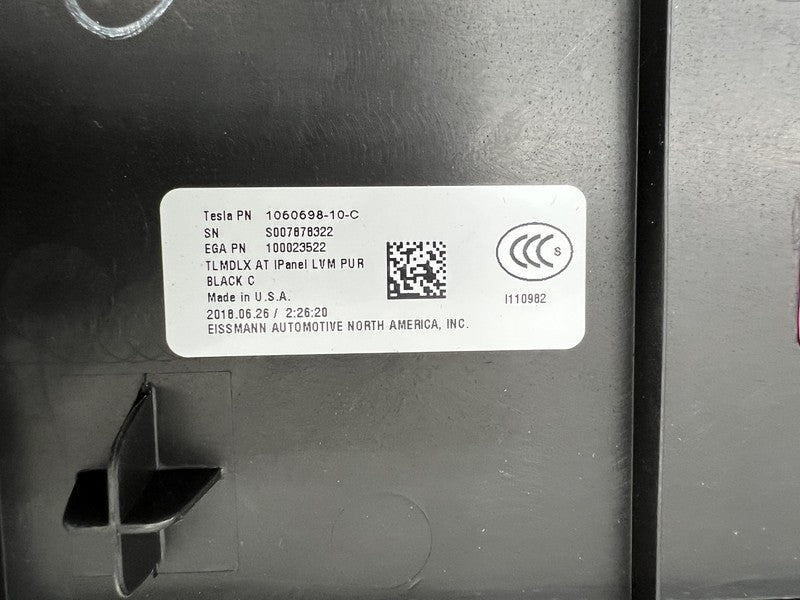 2016-2020 Tesla Model X Dashboard Instrument Panel Interior Dash Trim 