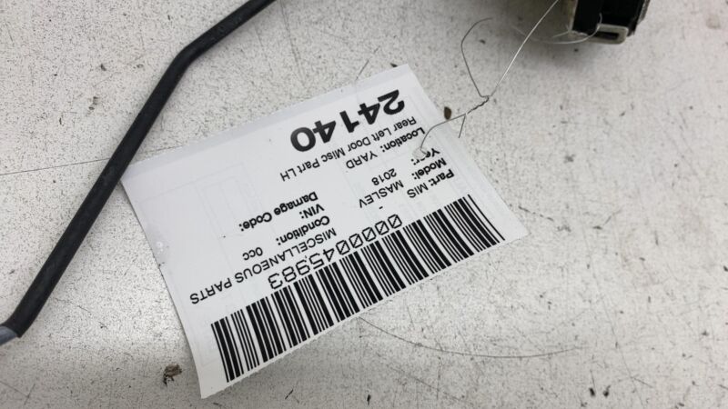 4013602900 ⭕ 17-20 Maserati Levante Rear Left Door Lock Latch Actuator w/ Cable 670101186