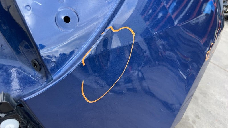 ⭕ 20-23 Tesla Model Y Rear Right Passenger Quarter Panel Structural Cutout Blue