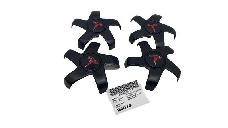 ⭕ 17-23 Model 3 M3 Wheel Center Machined Hub Cap Cover Stiletto x4 104