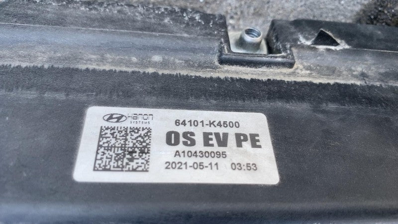 64101K4500 2018-2021 Hyundai Kona MK1 Front Bumper Radiator Core Support Frame Bracket OEM