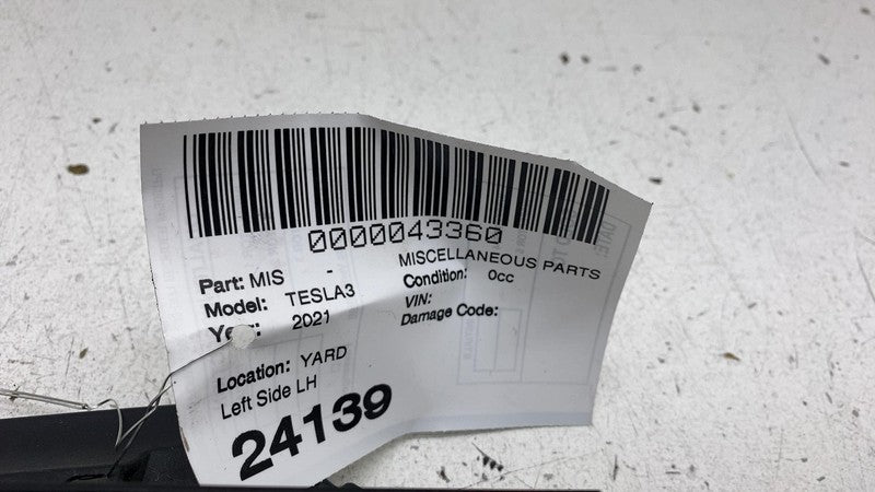 150493300A ⭕ 2017-2023 Tesla Model 3 M3 Left Under Hood Grille Vent Trim Cover 1504935-00-A