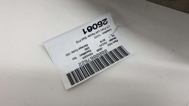 ⭕ 2017-2018 Chrysler Pacifica Front Driver Side Fender Shell Panel Left Gold PTE