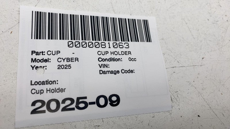 ⭕ 2024 2025 Tesla Cybertruck Center Console Cupholder Cup Holder Inser