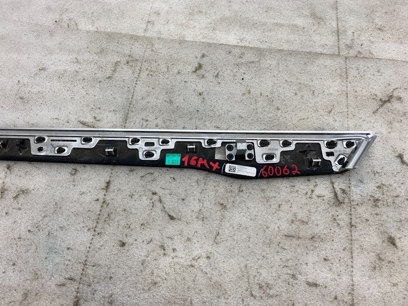 103608110A ⭕ 16-20 Model X Rear Right Door Trim Mold Card Molding Obeche Pore 1036081-10-A