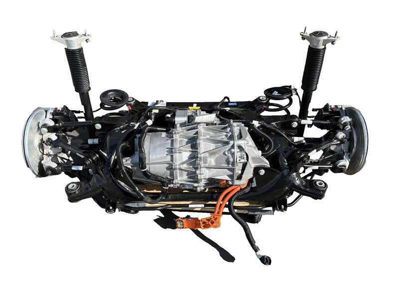 1120990-07-J 2021-2023 Tesla Model 3 M3 Engine Motor Rear Drive Unit w/ Subframe & Suspension