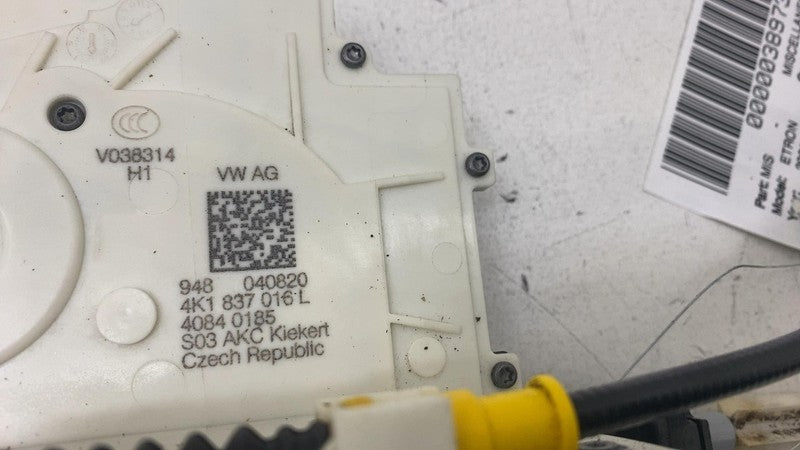 4K1837106L ⭕ 2019-2023 Audi E-Tron Quattro Front Right Door Lock Latch Actuator 4K1837106L