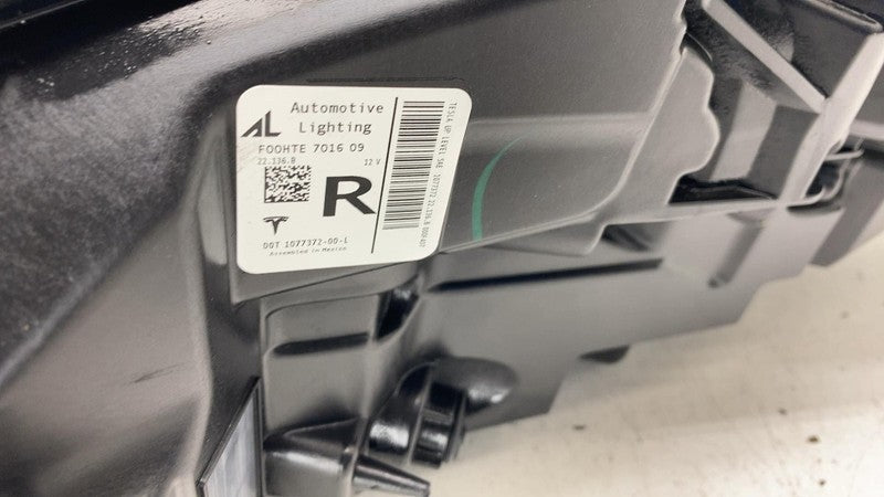 ⭕ 17-23 Tesla Model 3 Front Right Headlight LED Up-Level Headlamp 1077