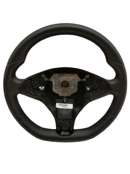 ⭕ 12-20 Tesla Model S X Front Driver Steering Wheel Black Leather 1005279-00-D
