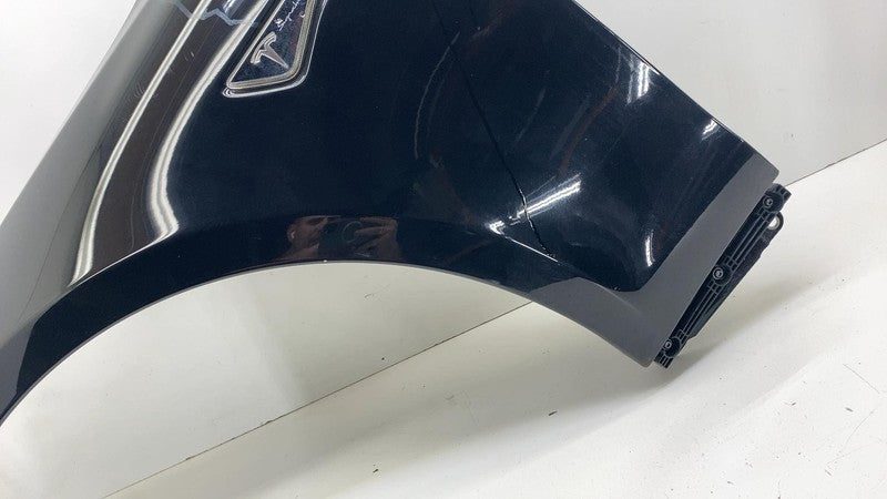 ⭕ 2012-2015 Tesla Model S Front Driver Side Fender Shell Panel Left Black - PBSB