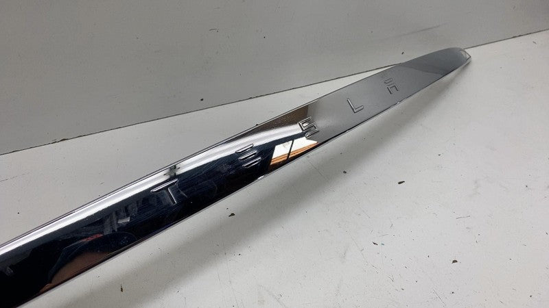 ⭕2012-2015 Model S Rear Liftgate Applique Trim Trunk Chrome Molding 10