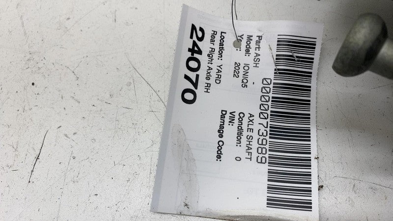 49801GI000 ⭕ 22-24 Hyundai Ioniq 5 Rear Passenger CV Axle Shaft Halfshaft Right 49801-GI000