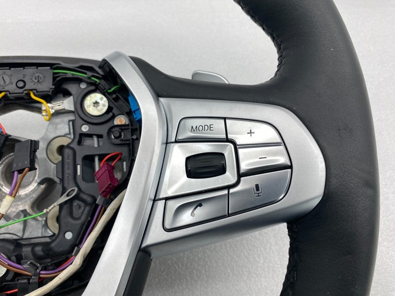 ⭕ 2016-2019 BMW 740i 750i G11 G12 Sport Steering Wheel Leather w/ Padd