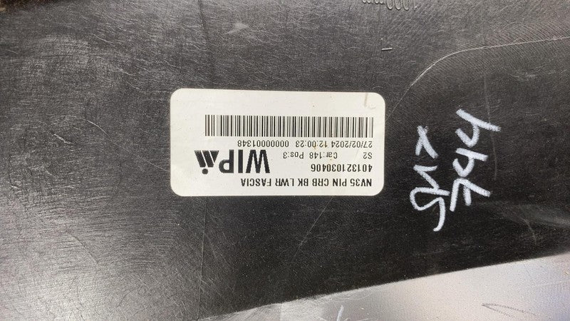 24 25 Tesla Model 3 Rear Bumper Lower Valance Splash Shield Cover 1831