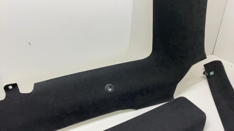 1039464-02-C 2016-2020 Tesla Model S SET of Ceiling Headliner Sunvisor Upper A + B + C-Pillar