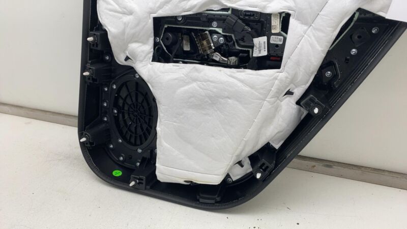 PT00001205 22-24 Rivian R1T R1S Rear Driver Side Door Panel Trim Card Cover Left PT00001205