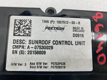 ⭕ 12-20 Tesla Model S Sunroof Controller Moon Roof Control Module 1007512-00-B