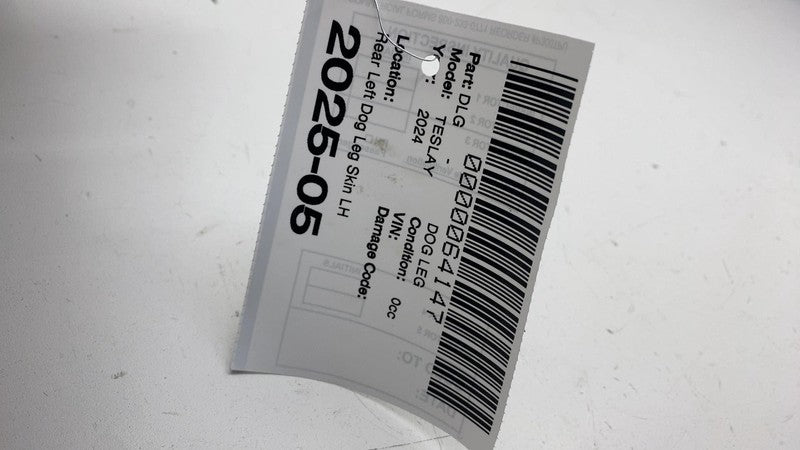 ⭕ 2020-2023 Tesla Model Y MY Rear Driver Side Quarter Panel Dog Leg Skin Left LH