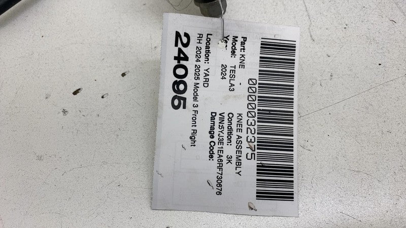 134431600D ⭕ 24-25 Model 3 Front Right Spindle Knuckle Wheel Hub & Shield RWD 1344652-00-B