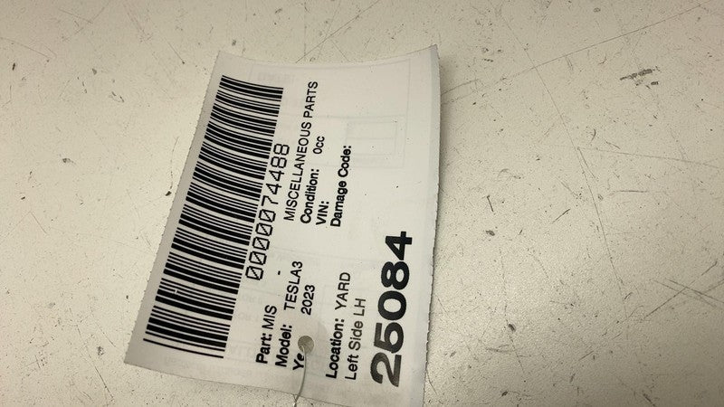 ⭕ 17-23 Model 3 Front Driver Side Seat Inner Trim Cover Panel Left 161