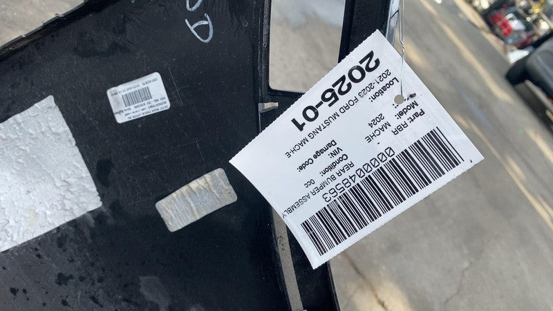 LJ8B17D781A 2021 2022 2023 Ford Mustang Mach-E Rear Fascia Bumper Upper Cover Assembly OEM