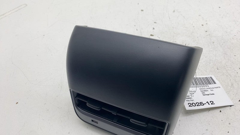 ⭕17-23 Model 3 Center Console Air Vent Grille Cover Panel & USB Hub 11