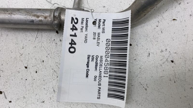 ⭕ 2017-2020 Maserati Levante AC Air Conditioning Evaporator Hose Line Assembly