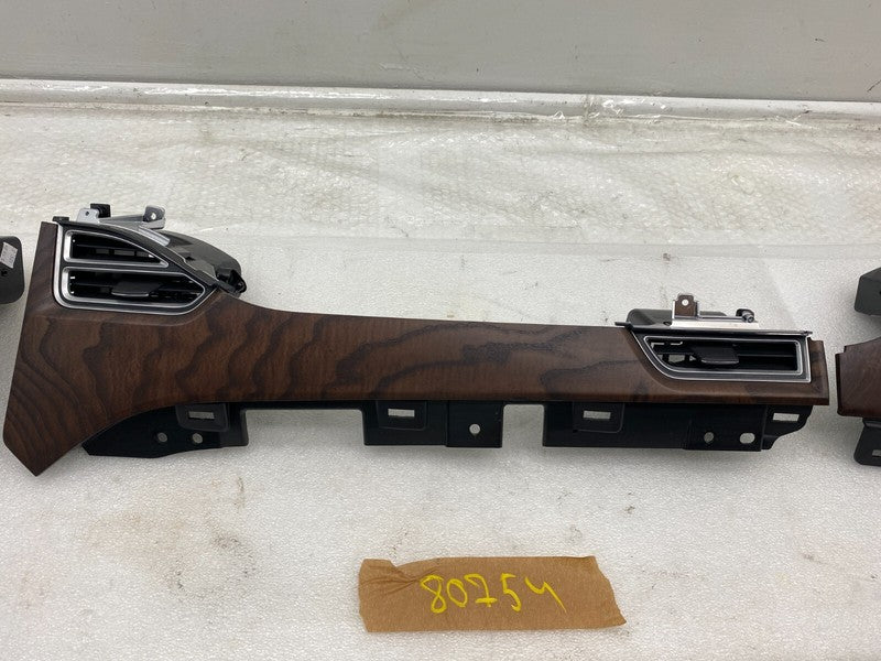 104277209B ⭕2016-2020 Tesla Model X MX SET of Dash A/C Air Vent Outlet Dashboard Trim Panel