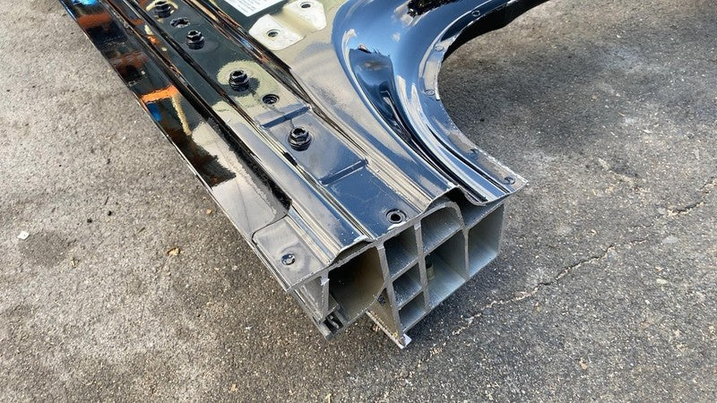 2021-2024 Tesla Model S Driver Side B-Pillar Structural Cutout Left Black - PBSB