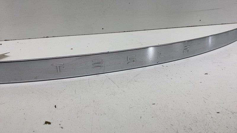 ⭕2012-2015 Model S Rear Liftgate Applique Trim Trunk Chrome Molding 10