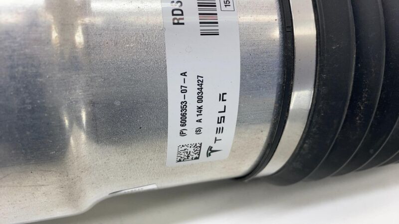 6006353 07 A 2012-2015 Tesla Model S Rear Right Air Spring Module Shock Absorber RH RWD Assy